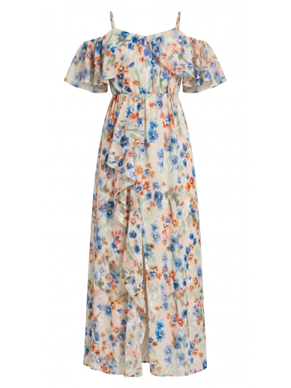 Tanya Taylor Lorena Floral Maxi Dress